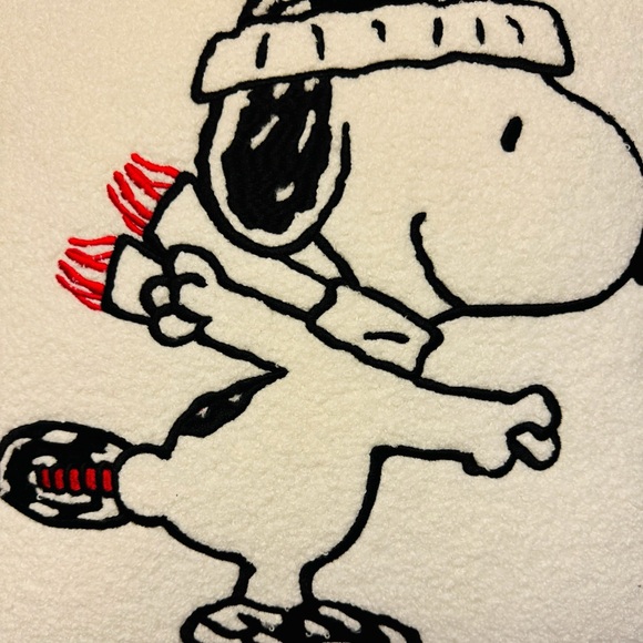 Holiday pillow skating Snoopy - Picture 2 of 3